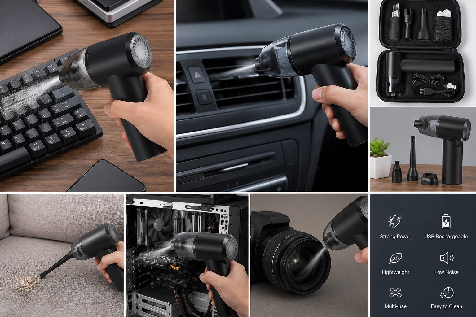 HomieHome DustBlaster™ — Clean Every Hidden Corner